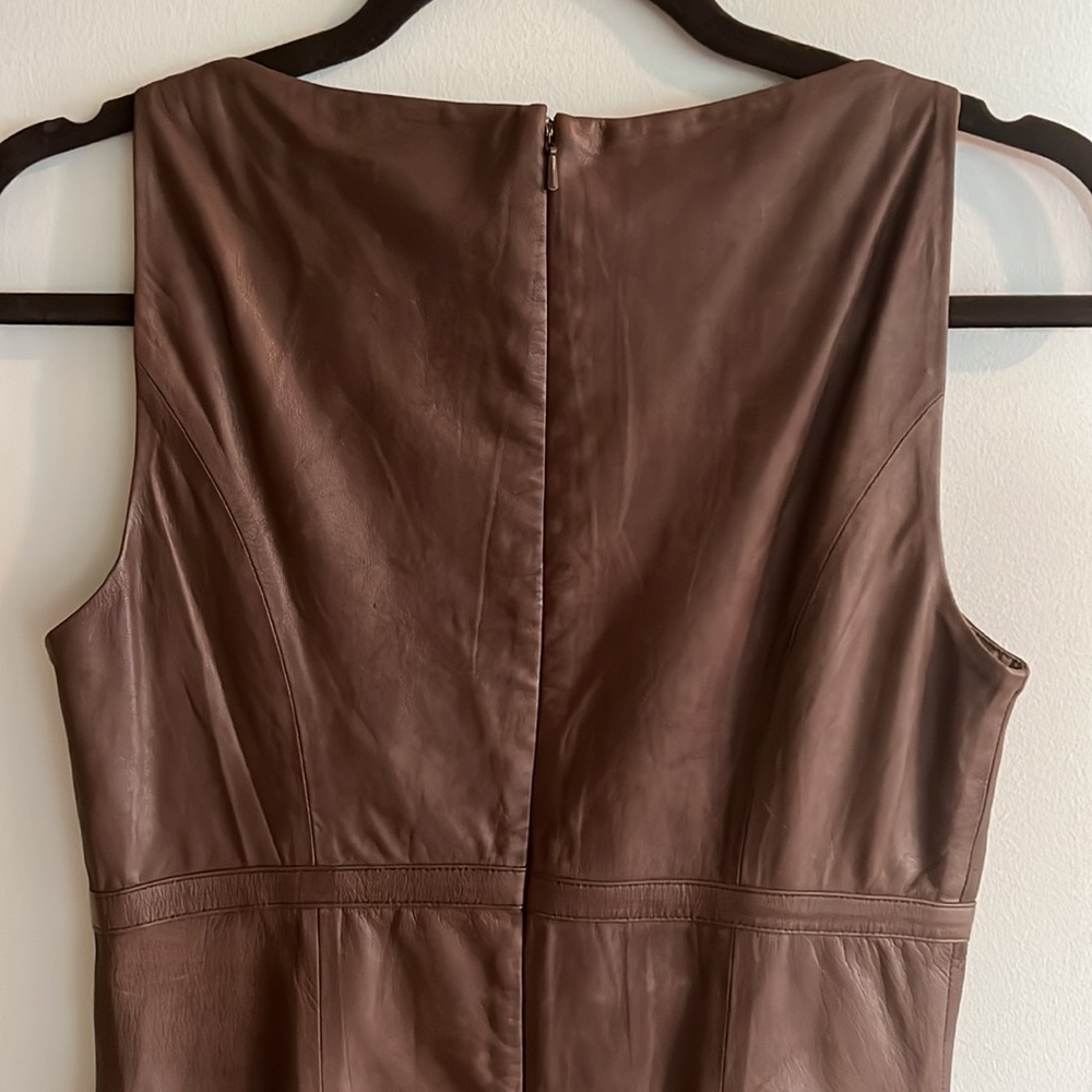 Robert Rodriguez Leather Bow Dress - Picture 12 of 17
